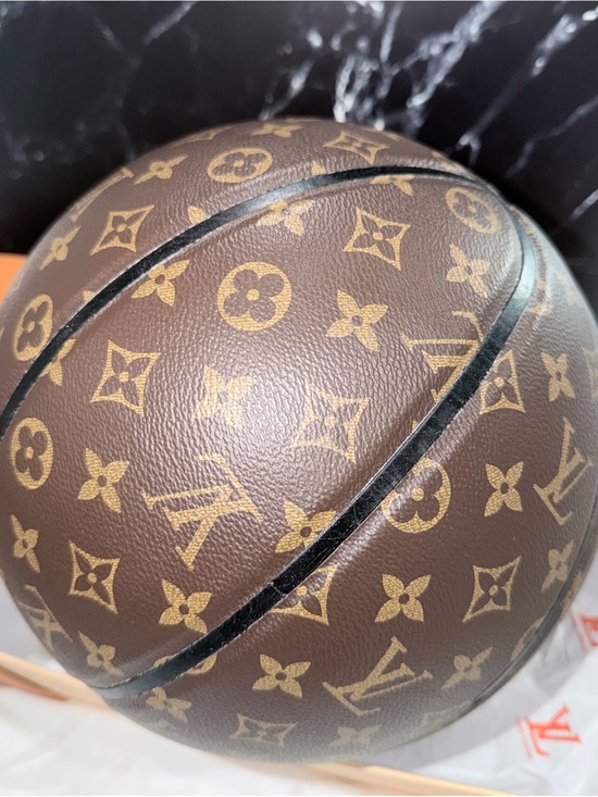 None Other - Novelty Monogram Basketball in Brown